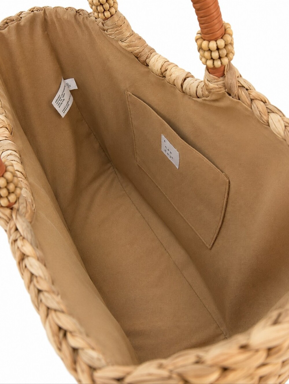 A New Day NWOT | Woven Straw Tote Bag Natural |  Large - Picture 2 of 5
